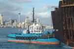 ID 3259 WAIPAPA (2000/338grt/IMO 9212072) alongside the roro/ferry MONTE STELLO (1979/11630grt/IMO 7807093) Auckland, New Zealand.
